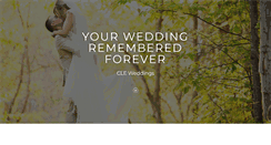 Desktop Screenshot of cleweddings.com