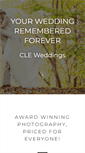 Mobile Screenshot of cleweddings.com